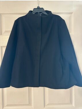 Banana Republic Melton collar stand jacket